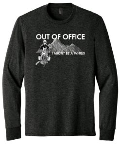 *NEW* Long Sleeve - ‘Out of Office’ Travel T-shirt
