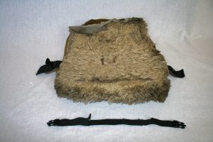 Sheepskin with strap